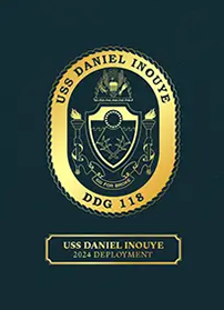 USS Daniel Inouye (DDG 118) 2024 Deployment Sample
